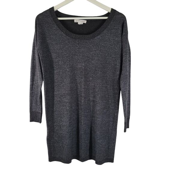 BCBG Generation Dresses & Skirts - BCBG Generation Sweater Dress Tunic Metallic Gray Womens XS